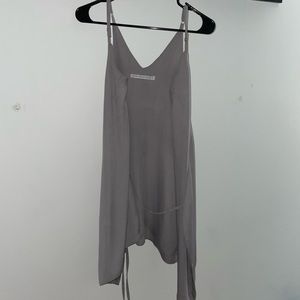 Stolen from my sister grey wrap dress